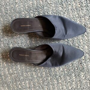 Mansur Gavriel Women's Blue Mules